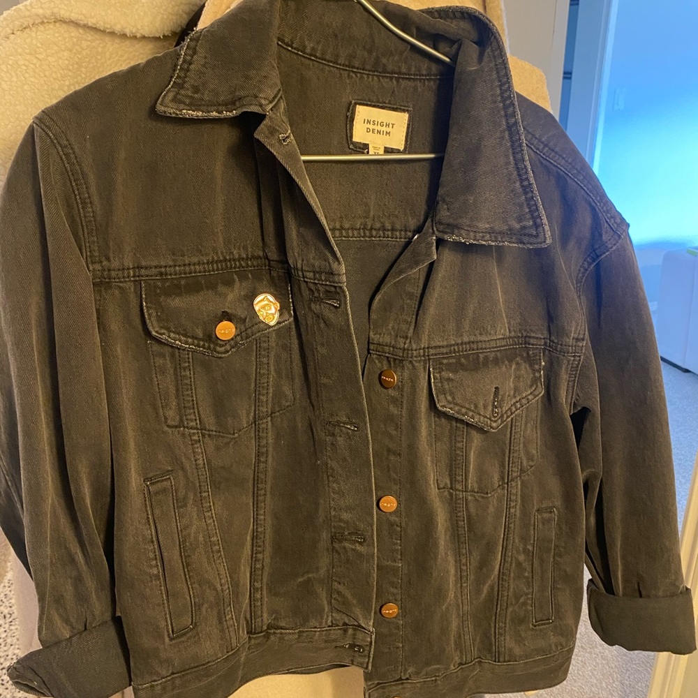 Dark denim jacket